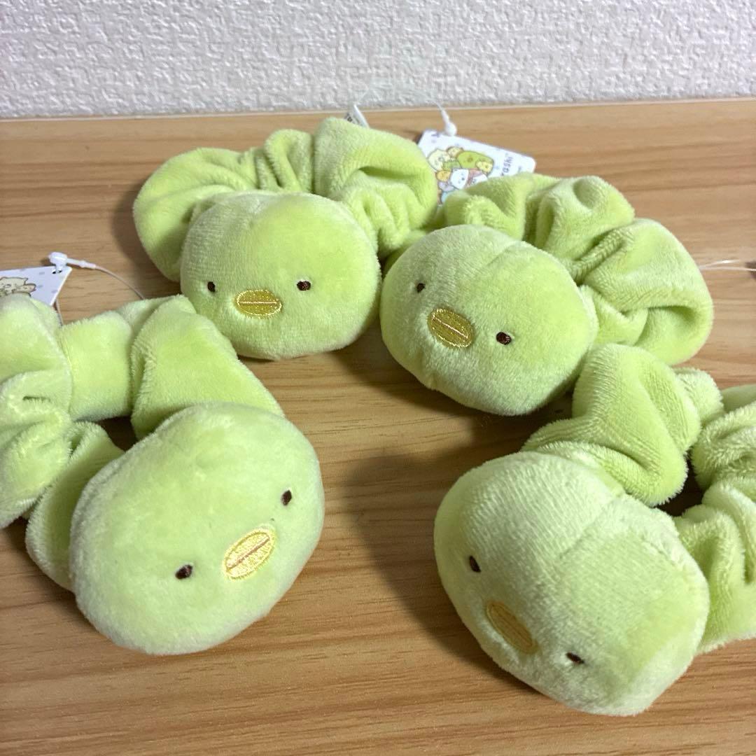 すみっコぐらし　マスコット付き　シュシュ　ヘアゴム　23個