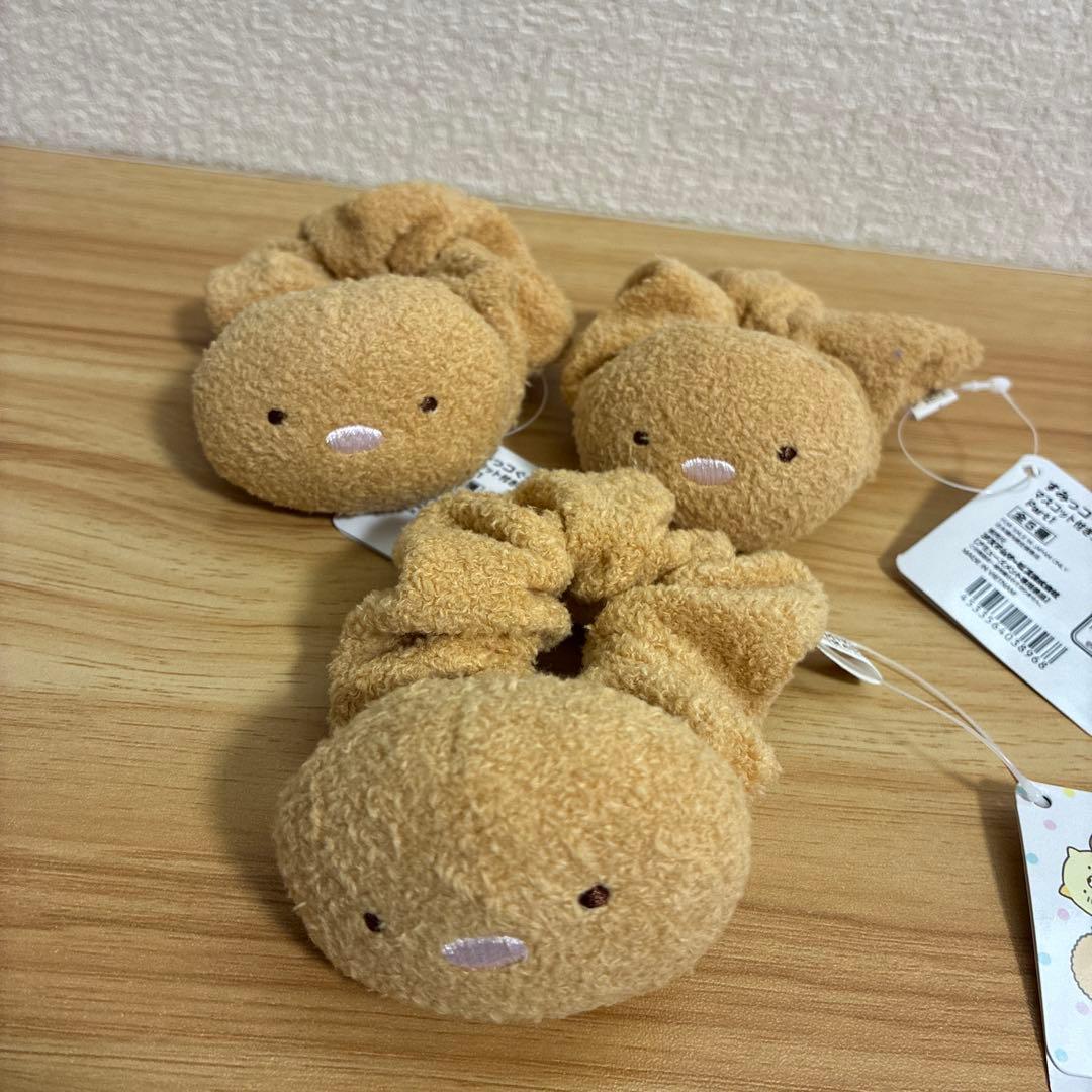 すみっコぐらし　マスコット付き　シュシュ　ヘアゴム　23個