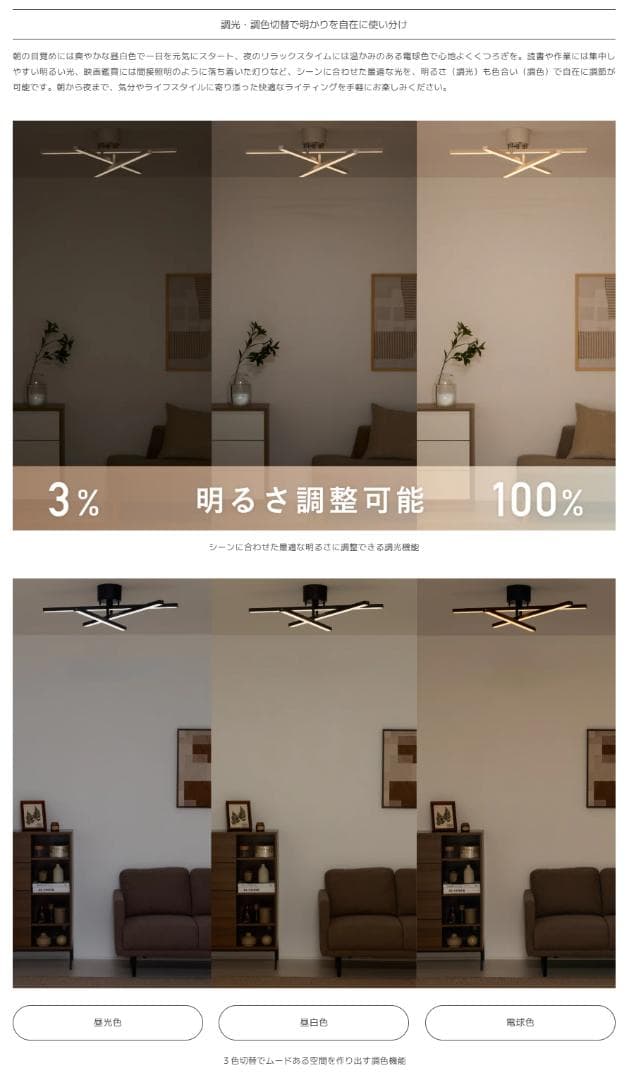 107 VENTOTA　LEDシーリングライト Astra（アストラ）