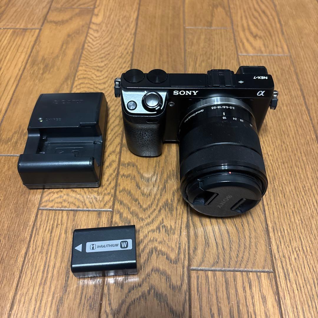 ミラーレスカメラ SONY NEX-7k レンズE 18-55mm