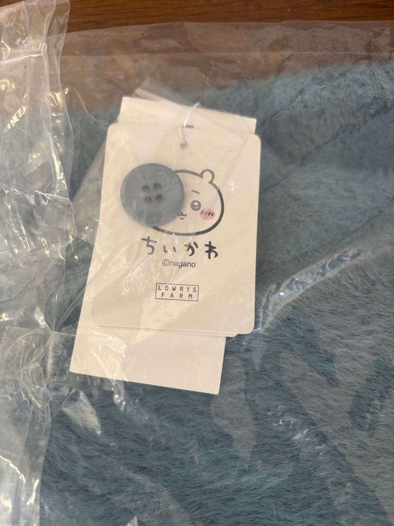 ローリーズファーム　ちいかわ　ニットカーディガン　ハチワレ