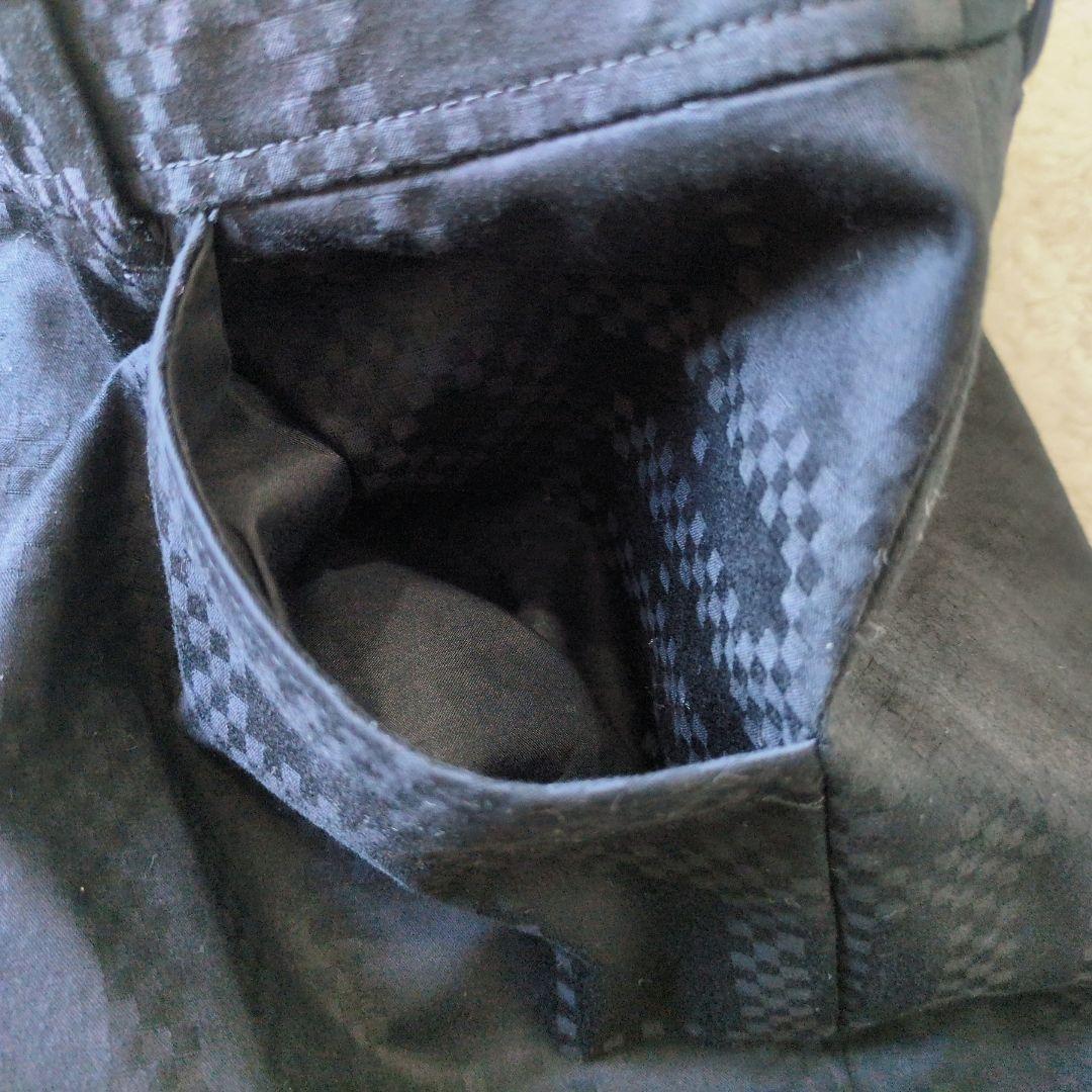 美品 バーバリーロンドン パンツセットアップ ビックチェック ブラック