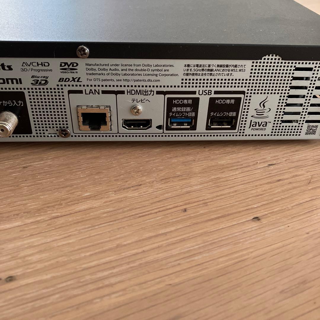 プレーヤー TOSHIBA REGZA DBR-M3010