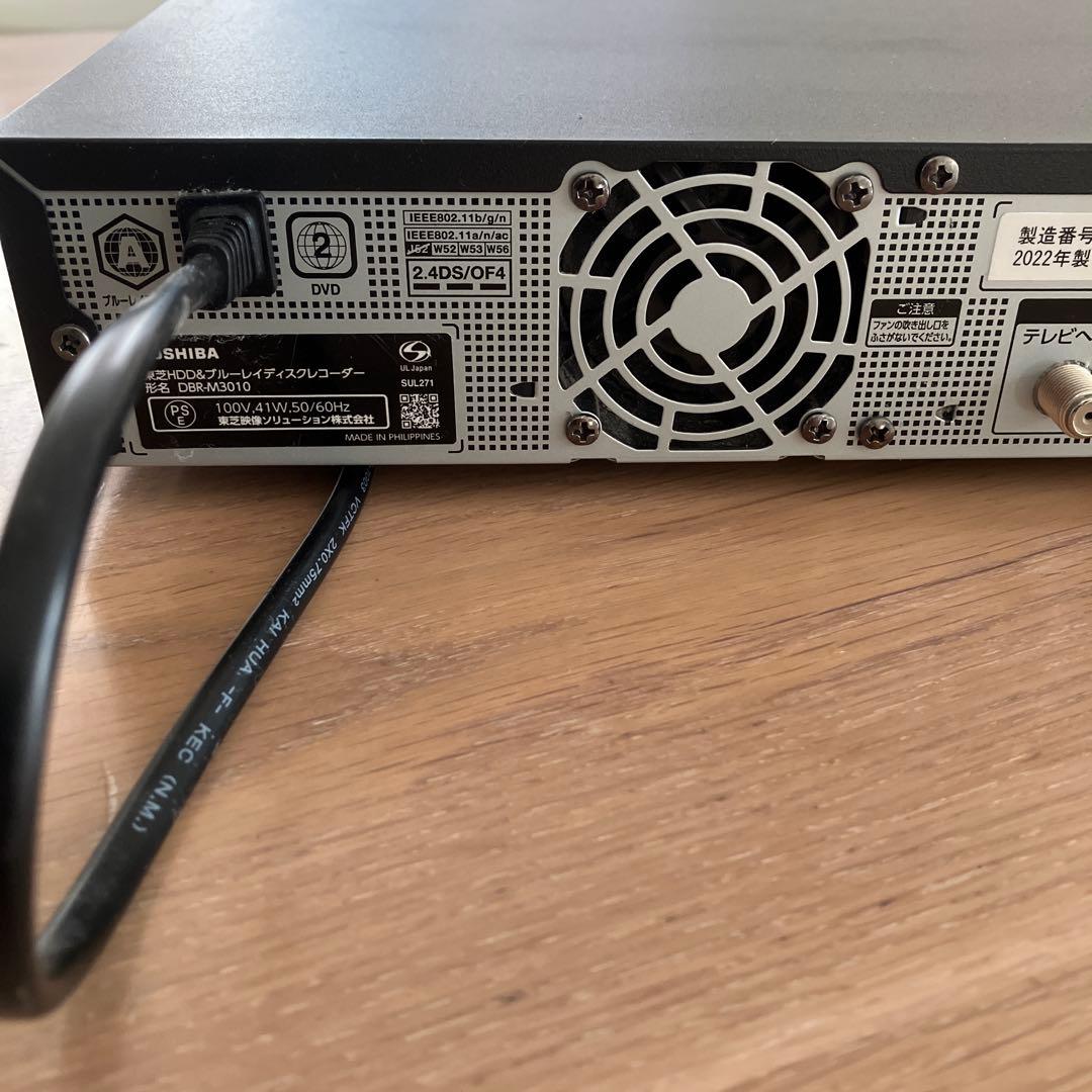 プレーヤー TOSHIBA REGZA DBR-M3010