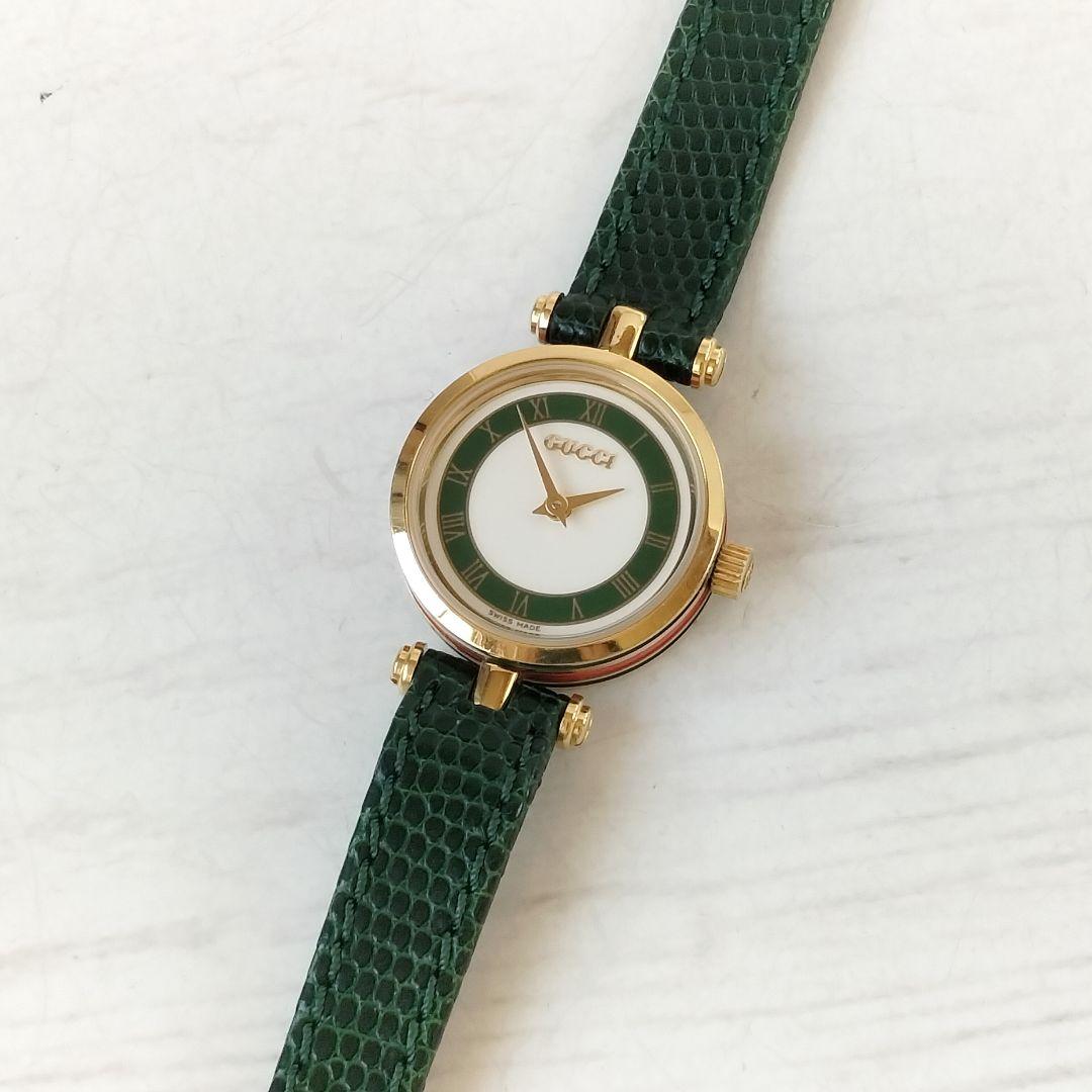 GUCCI　レディース　シェリーライン　クオーツ稼働品