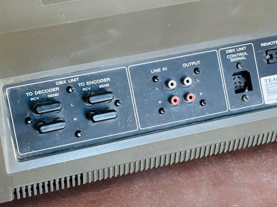 TEAC Ｘ-10R オープンリールデッキ 通電確認済みメタルリール2本付き