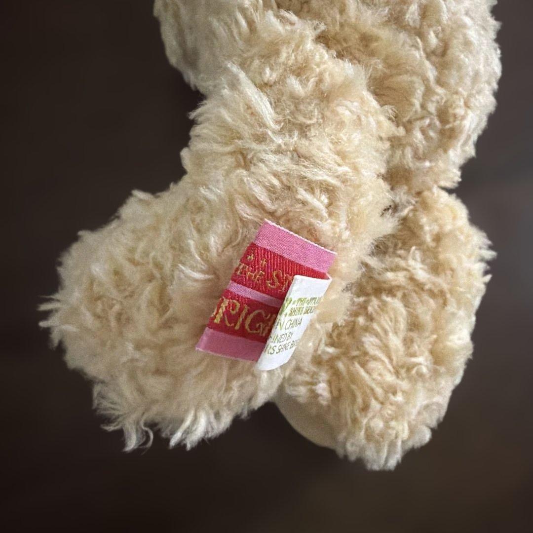 R*H様 ベイビー　くまくみゃポシェット 茶リボン ヴィンテージ　ミニサイズ