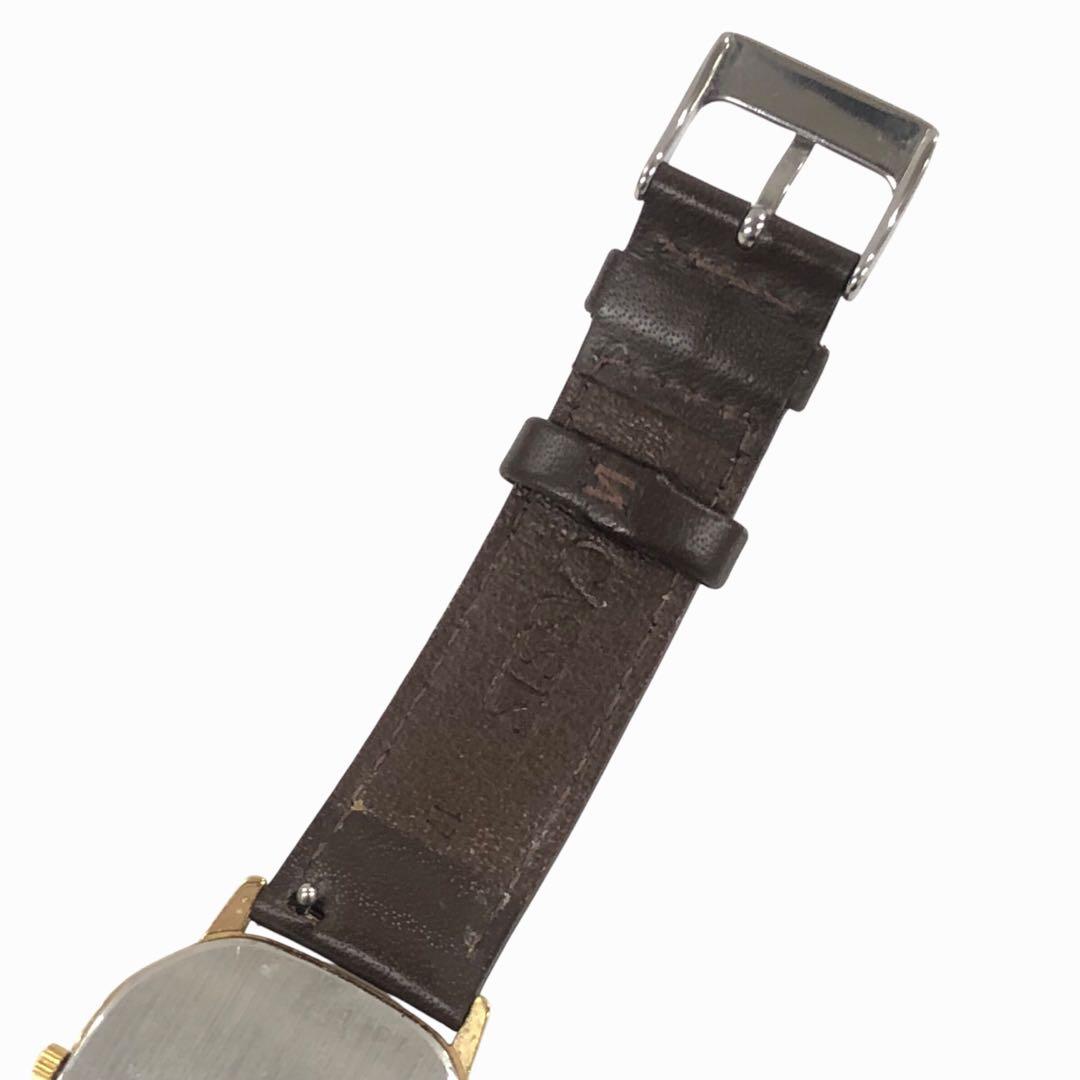 OMEGA オメガ デビル クォーツ オクタゴン 稼働品 社外ベルト