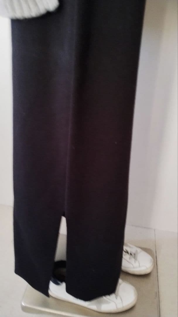 お値下げ中！C6925 タートルニット×ニットスカートコーデ