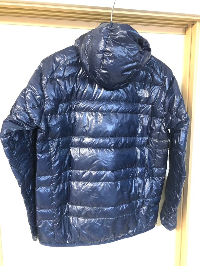 まさ　ノースフェイス　ライトヒートフーディ　Lサイズ ダークネイビー