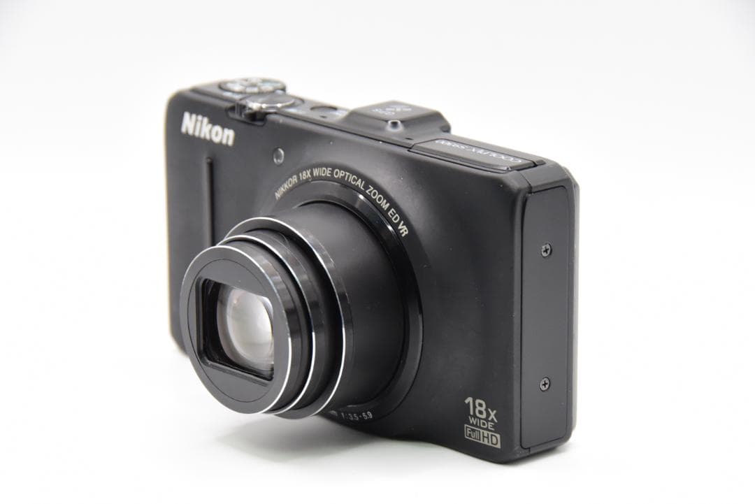 ■ 美品 ■ Nikon COOLPIX S9300 ブラック《動作OK》