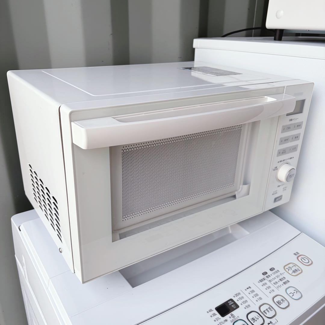 運搬取付無料！ホワイト系純正ノジマ・ヤマダシンプル家電4点セット！完動超美品！