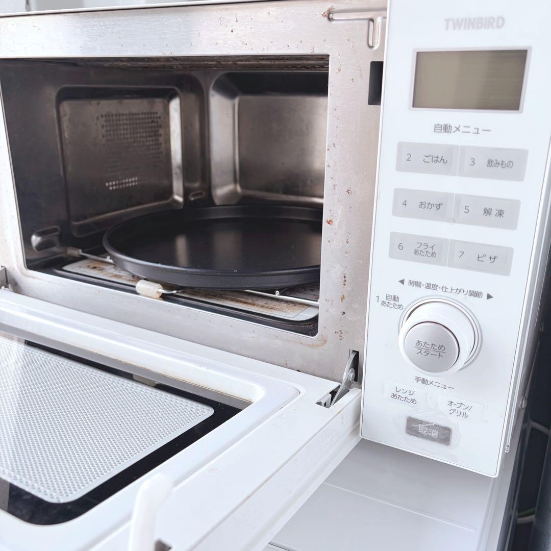 運搬取付無料！ホワイト系純正ノジマ・ヤマダシンプル家電4点セット！完動超美品！