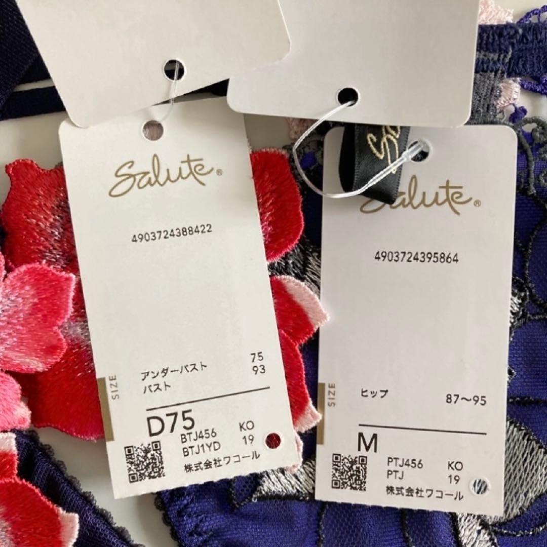 サルート　ベルエポック　D75/M　KO　56　P-upブラ　ソング　タンガ