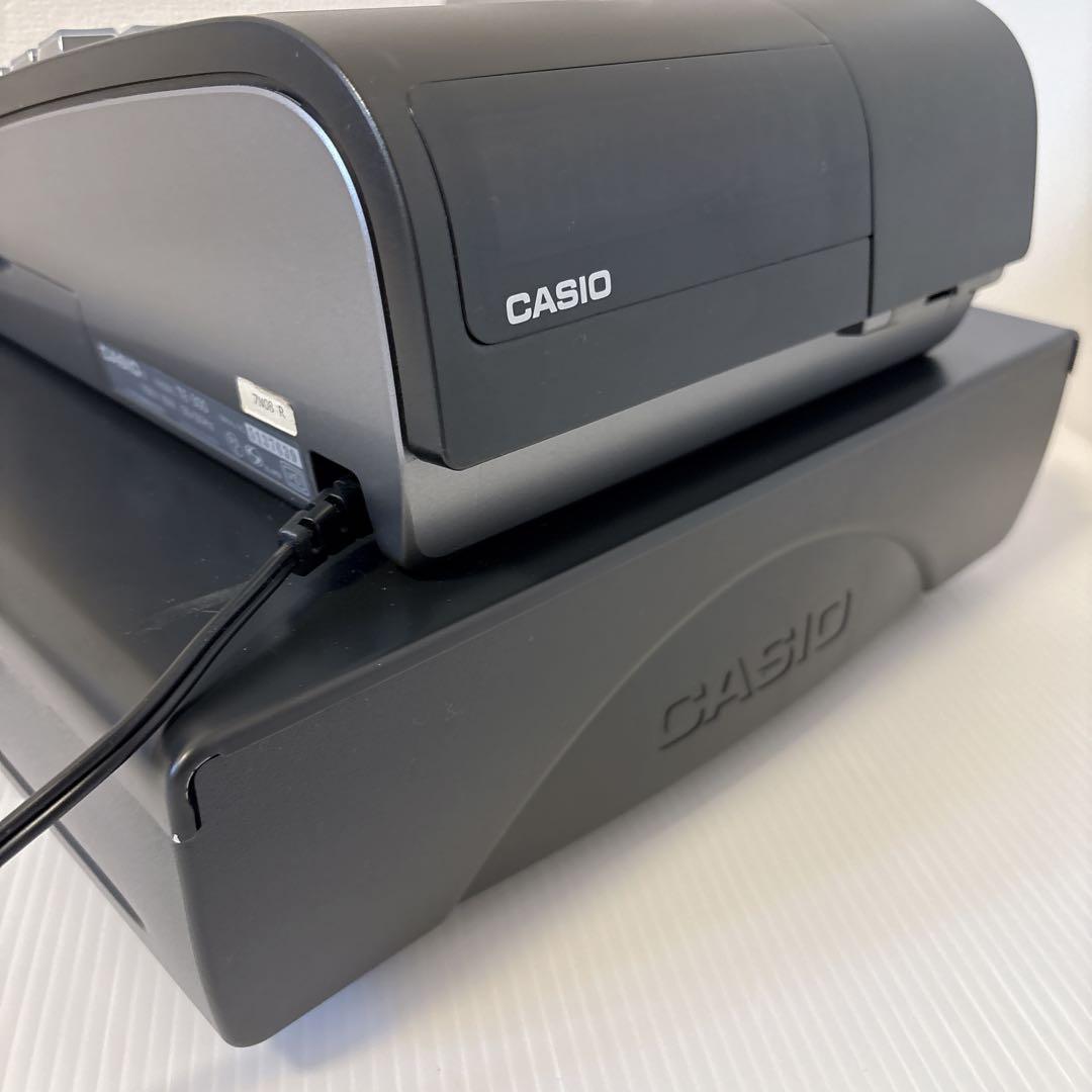 【動作確認済み】 CASIO 電子レジスター TE-300 ブラック カシオ