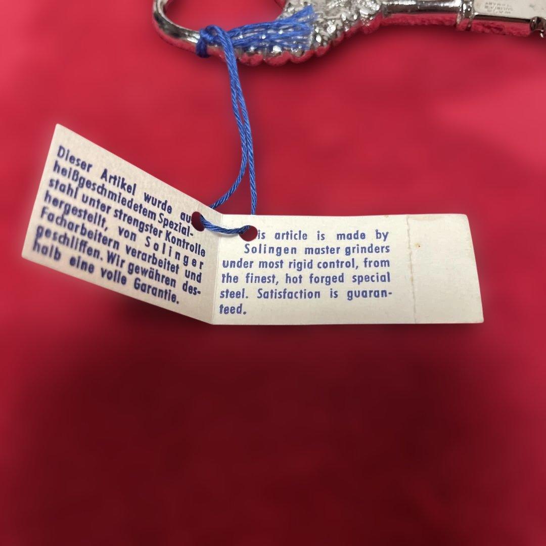 【DOVO】Solingenハンドルに装飾のついたはさみ