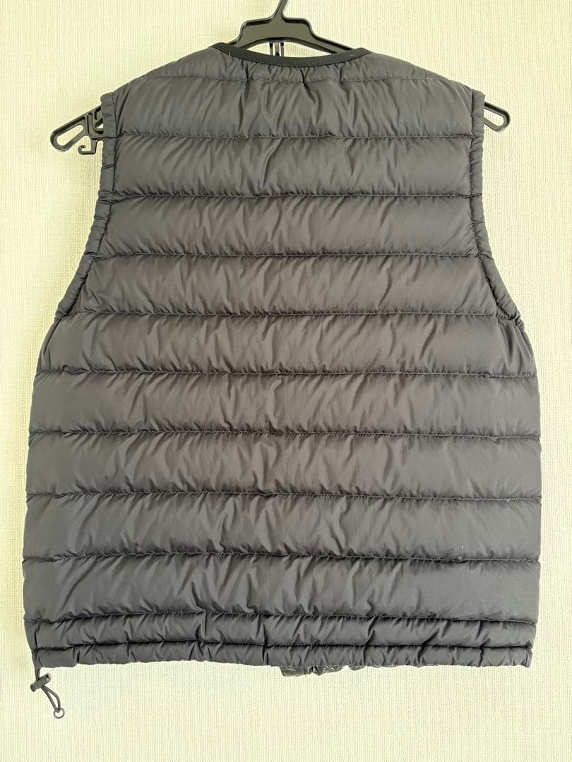 DANTON レディース　インナーダウンベスト　黒　XS