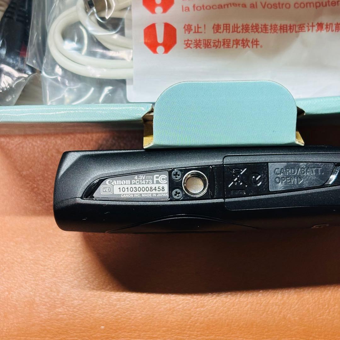 開封のみほぼ未使用　極美品！Canon IXY30S(BK)デジタルカメラ