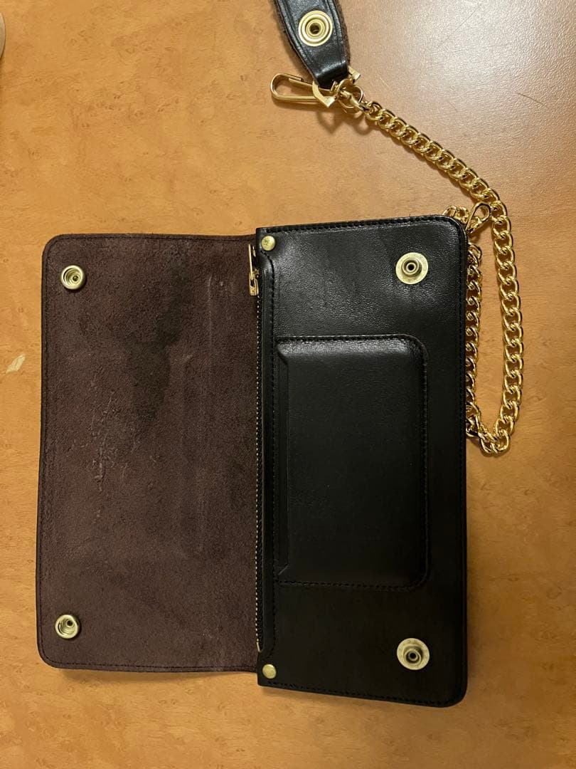 トラッカーウォレット　ロング　ホースハイド