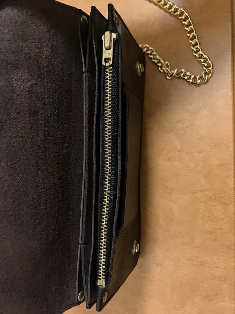 トラッカーウォレット　ロング　ホースハイド