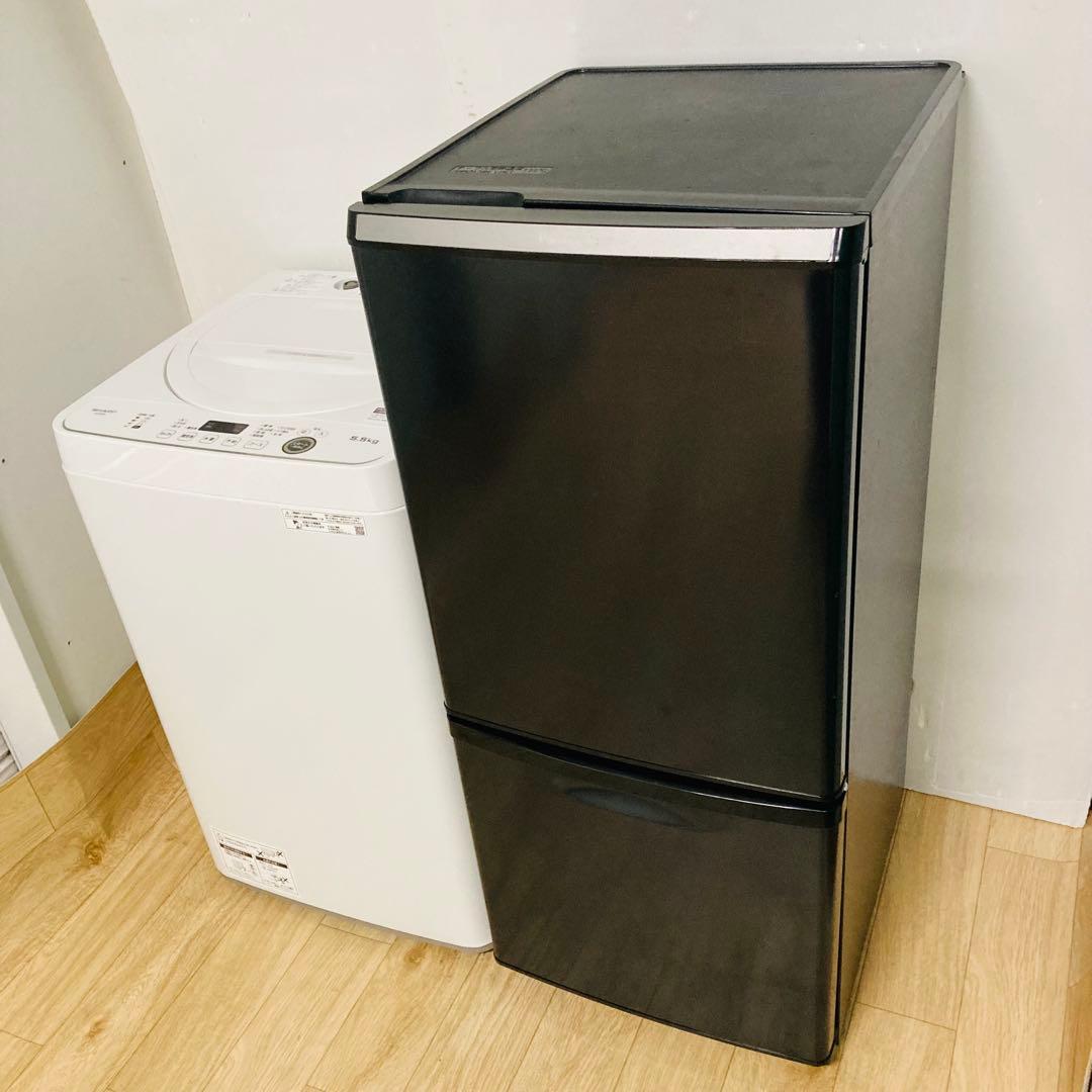 美品❗️パナソニックシャープ1人暮らし家電セット大阪、大阪近郊配送と設置無料M
