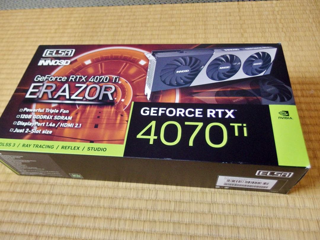a*o様 ELSA INNO3D GeForce RTX 4070 Ti ERA