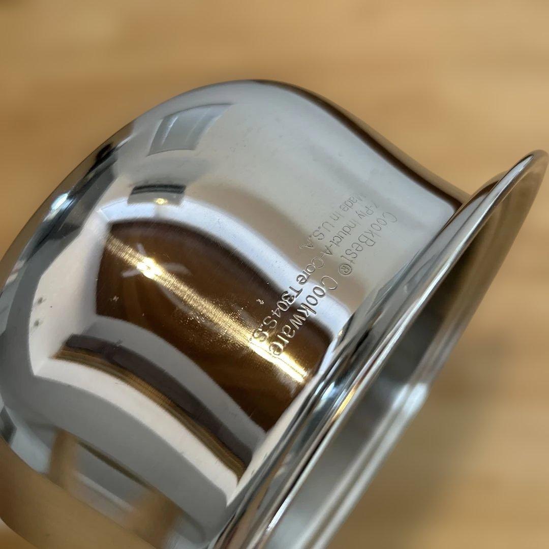 JUKI Cook Best ステンレス　鍋　ソースパン　片手鍋　深鍋　新品