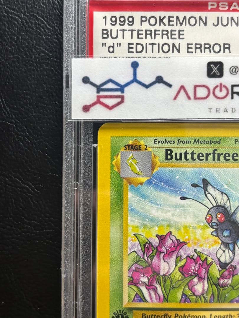 【PSA10】バタフリー 英語 33/64 d エディション エラー