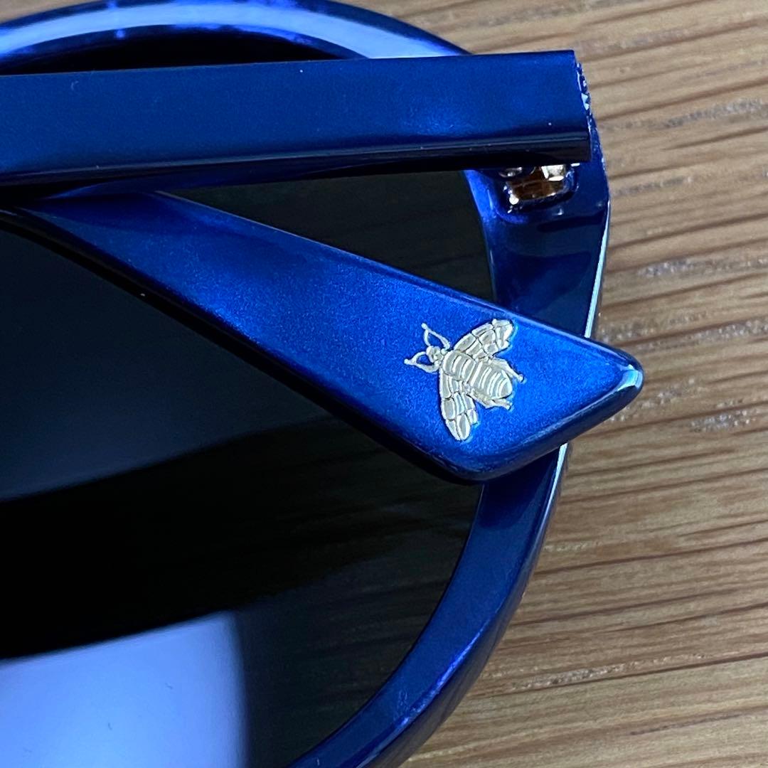 GUCCI 正規品 イタリア製 GG0023SA 青 ブルー サングラス グッチ