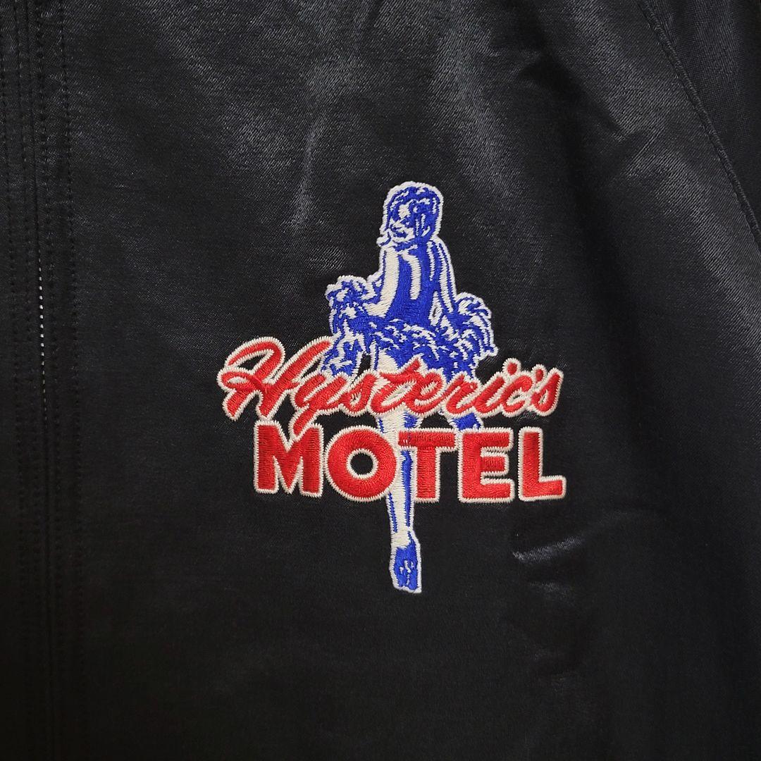 【美品L】HYSTERIC GLAMOUR スカジャン 刺繍 MOTEL