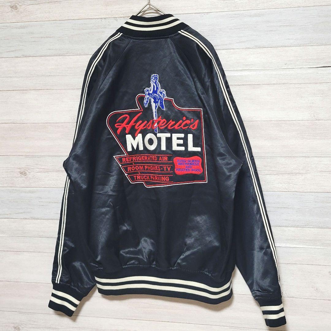 【美品L】HYSTERIC GLAMOUR スカジャン 刺繍 MOTEL