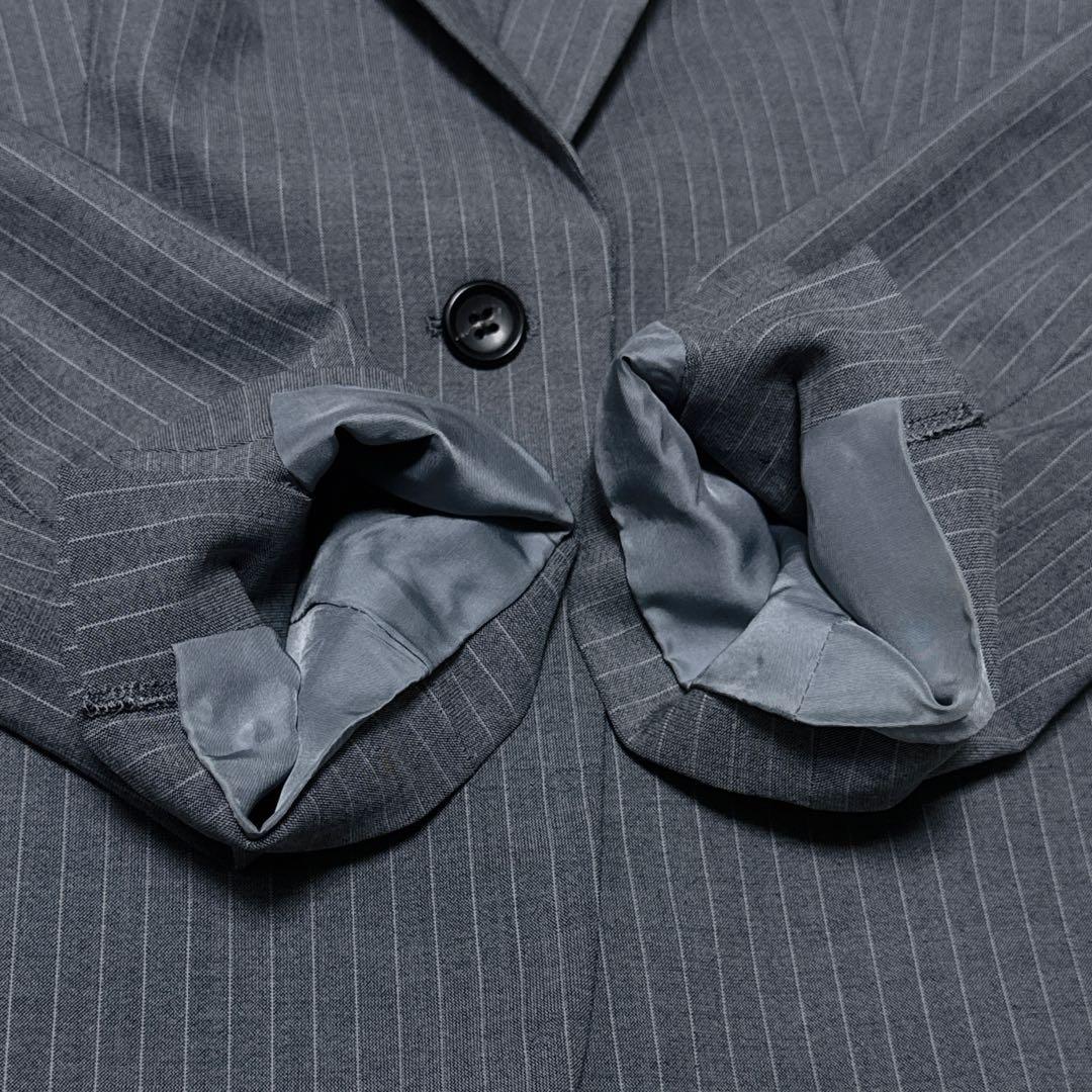 最高級✨ロロピアーナ✨セオリーリュクス パンツスーツ グレー ストライプ 美品