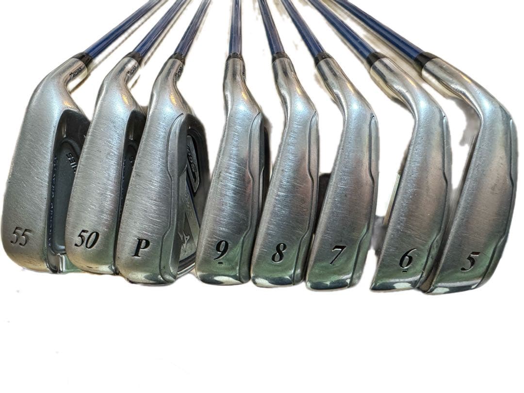 ミズノ EURUS 5GO 5.6.7.8.9.P.50.55 アイアンセット