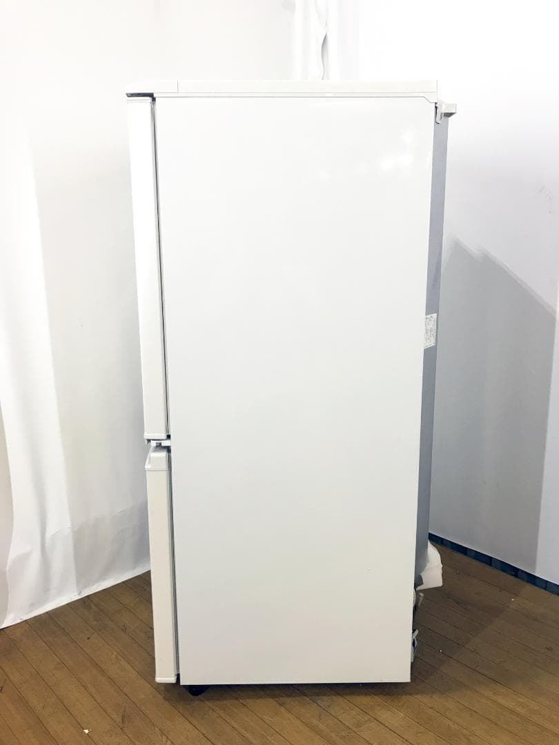 本州外★美品 中古★SHARP 137L 冷蔵庫【SJ-D14A-W】