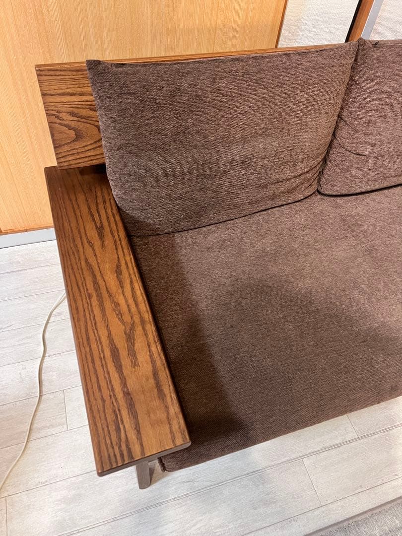 飛騨産業 rk118 両肘付　2人掛けソファ　森のことば