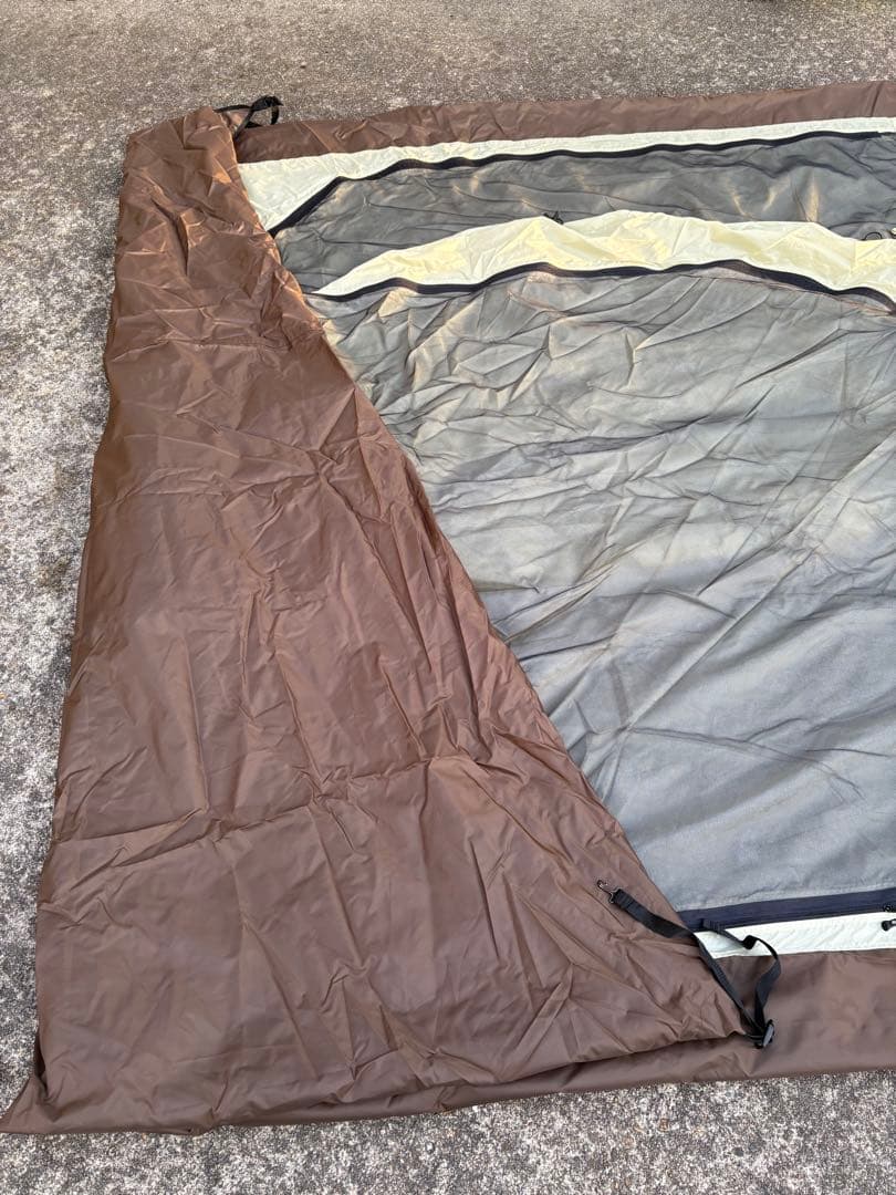 スノーピーク リビングシェルロングインナールーム　グランドシートセット②美品