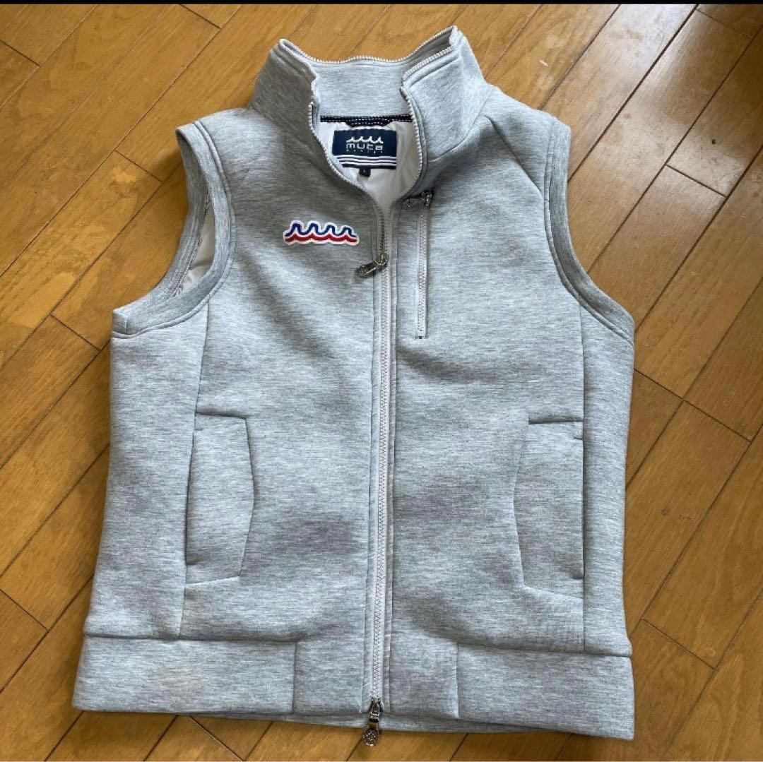 MUTA MARINE グレー ダウンベスト サイズL　美品