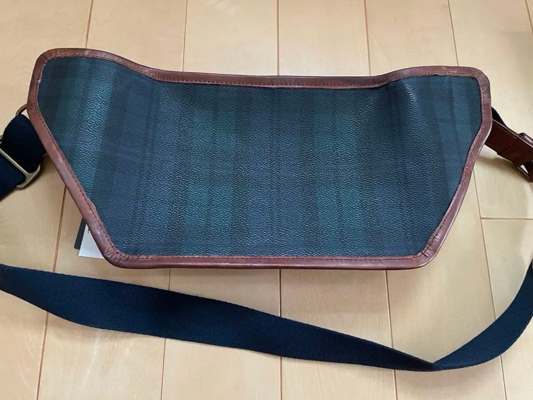 【新品】Ralph Lauren ボディバッグ グリーン系チェック
