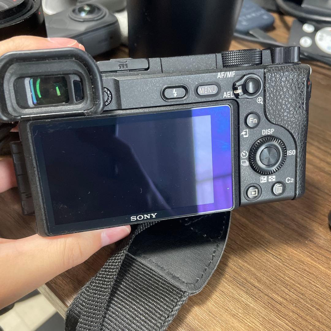SONY a6400ミラーレス一眼本体 SDカード64GB液晶フィルム