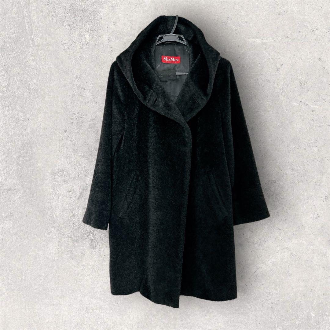 yooly (即購入大歓迎！)専用 マックスマーラ　　フーデッドコート　ウール
