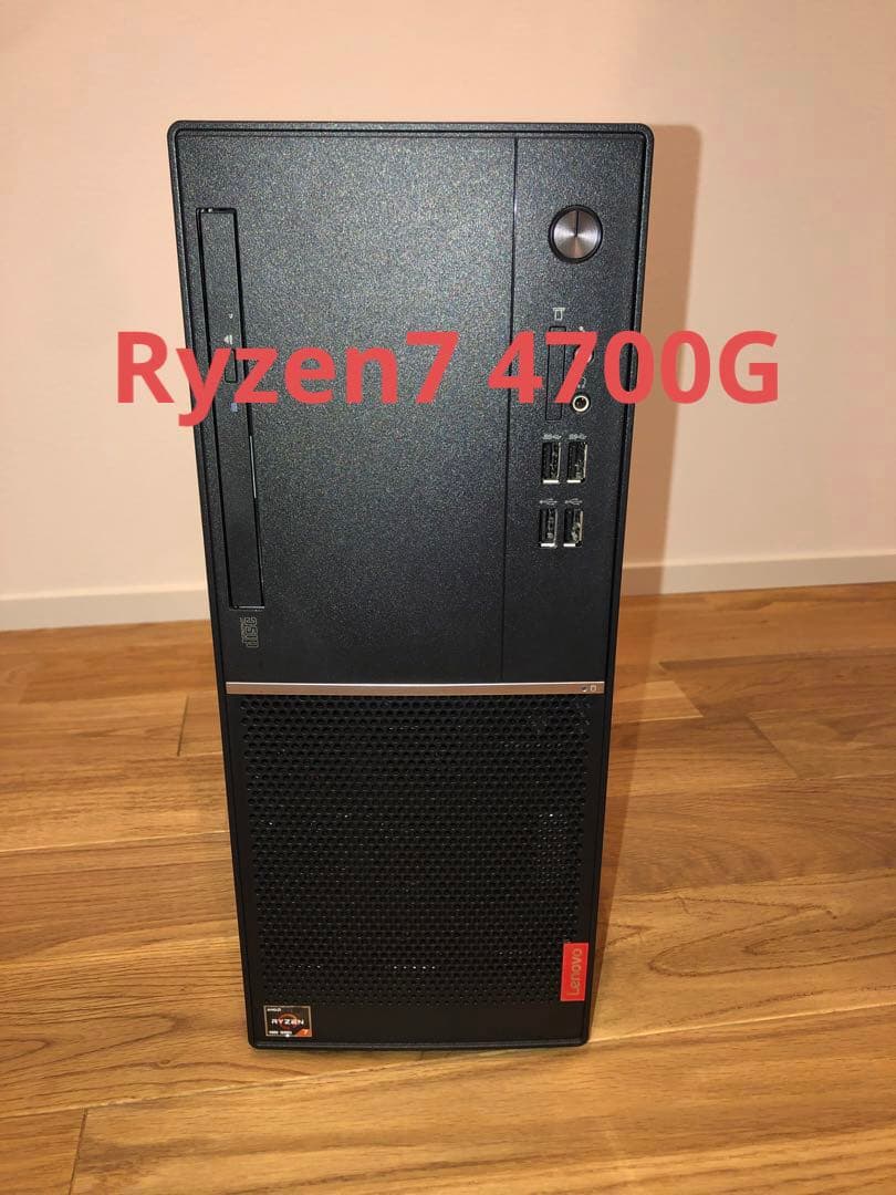 Ryzen7 Lenovo デスクトップ/V55t Mini-Tower R7