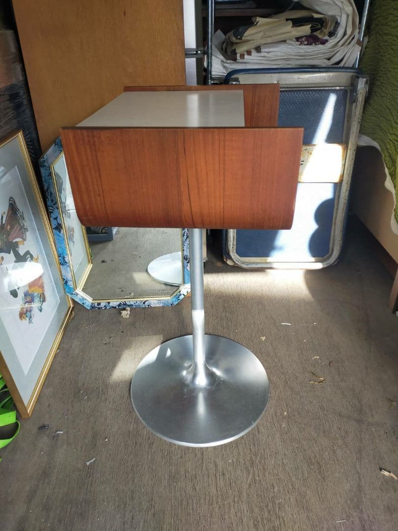 天童木工 70～80年頃の電話台 サイドテーブル コンソール　ミッドセンチュリー