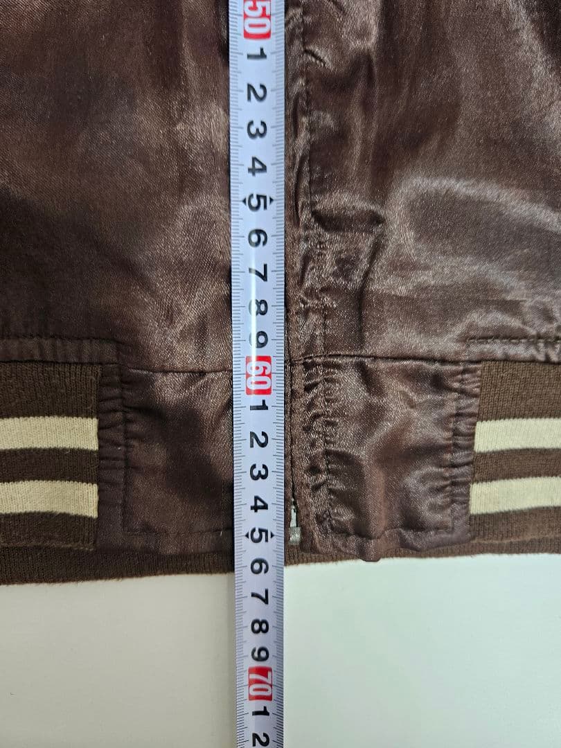 【✨レア✨】鏡花水月　スカジャン　刺繍 サクラ 花柄 般若　和柄