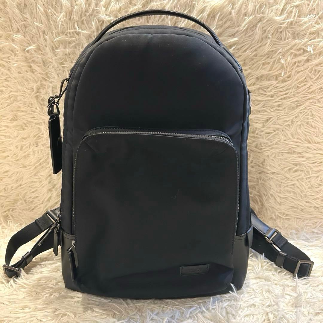 極美品　Tumi Harrison クーパー　A4 PC可　リュック　ナイロン
