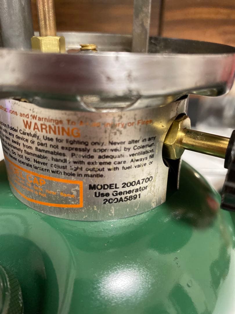 T*i様 Coleman コールマン 200A グリーン ビンテージ ランタン