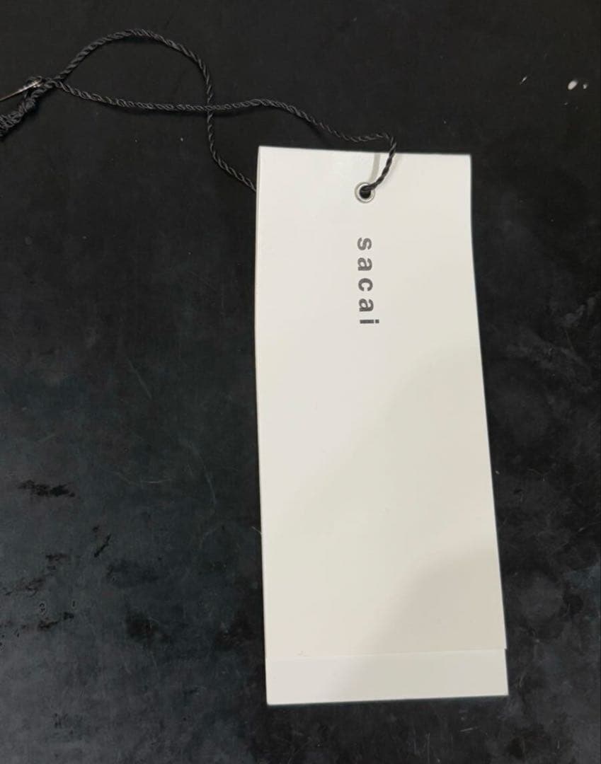 sacai サカイ ツイード ジャケット KHAKI × GRAY size2