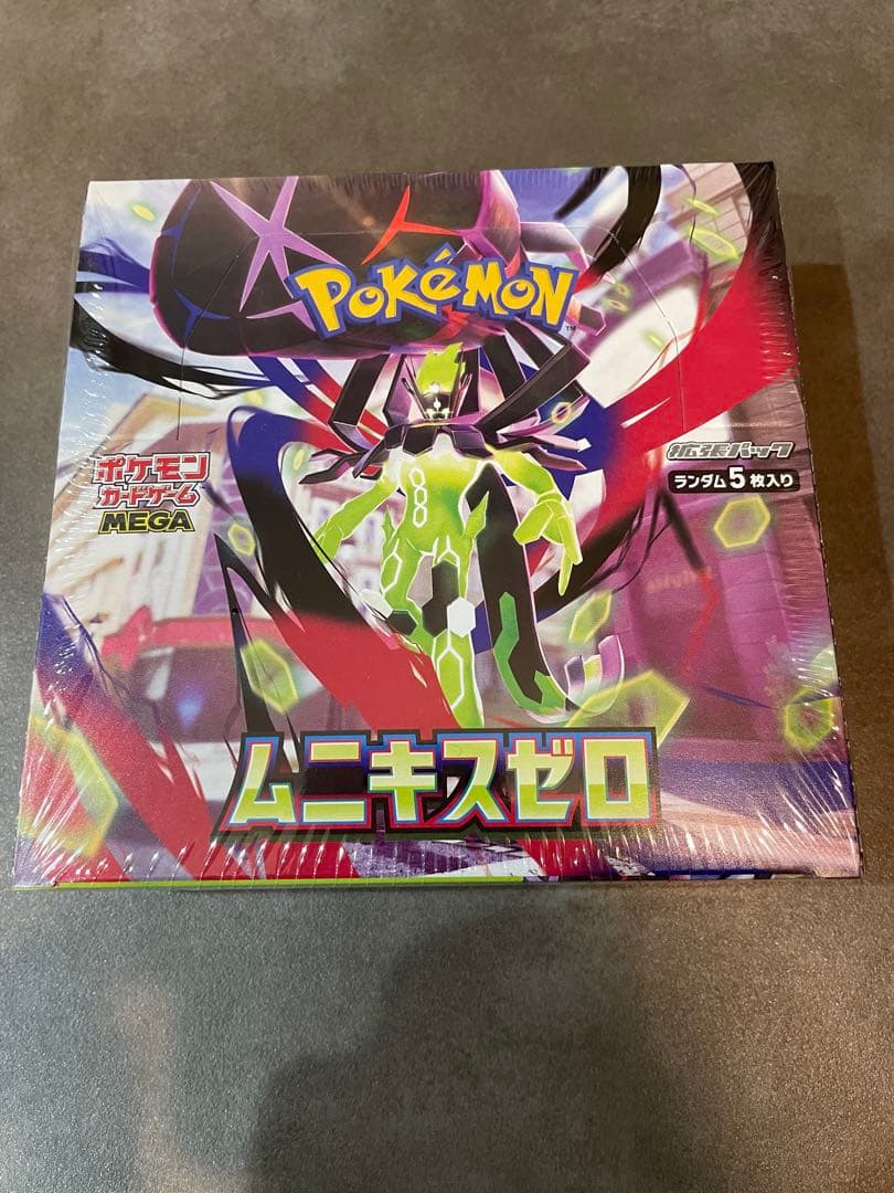 ポケモンカードゲーム ムニキスゼロ シュリンク付きBOX １個