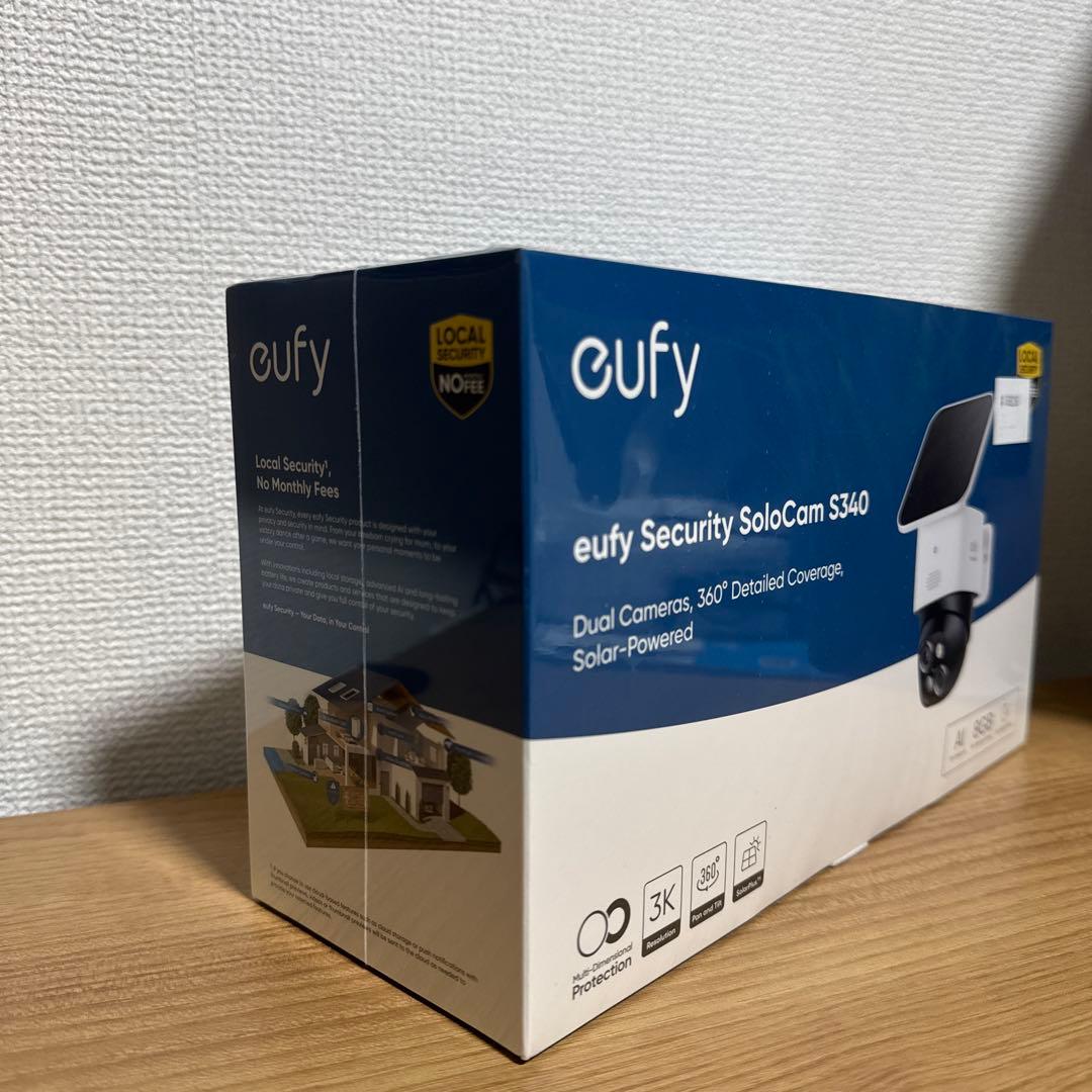 新品未開封 Anker Eufy SoloCam S340 ソーラー 屋外カメラ