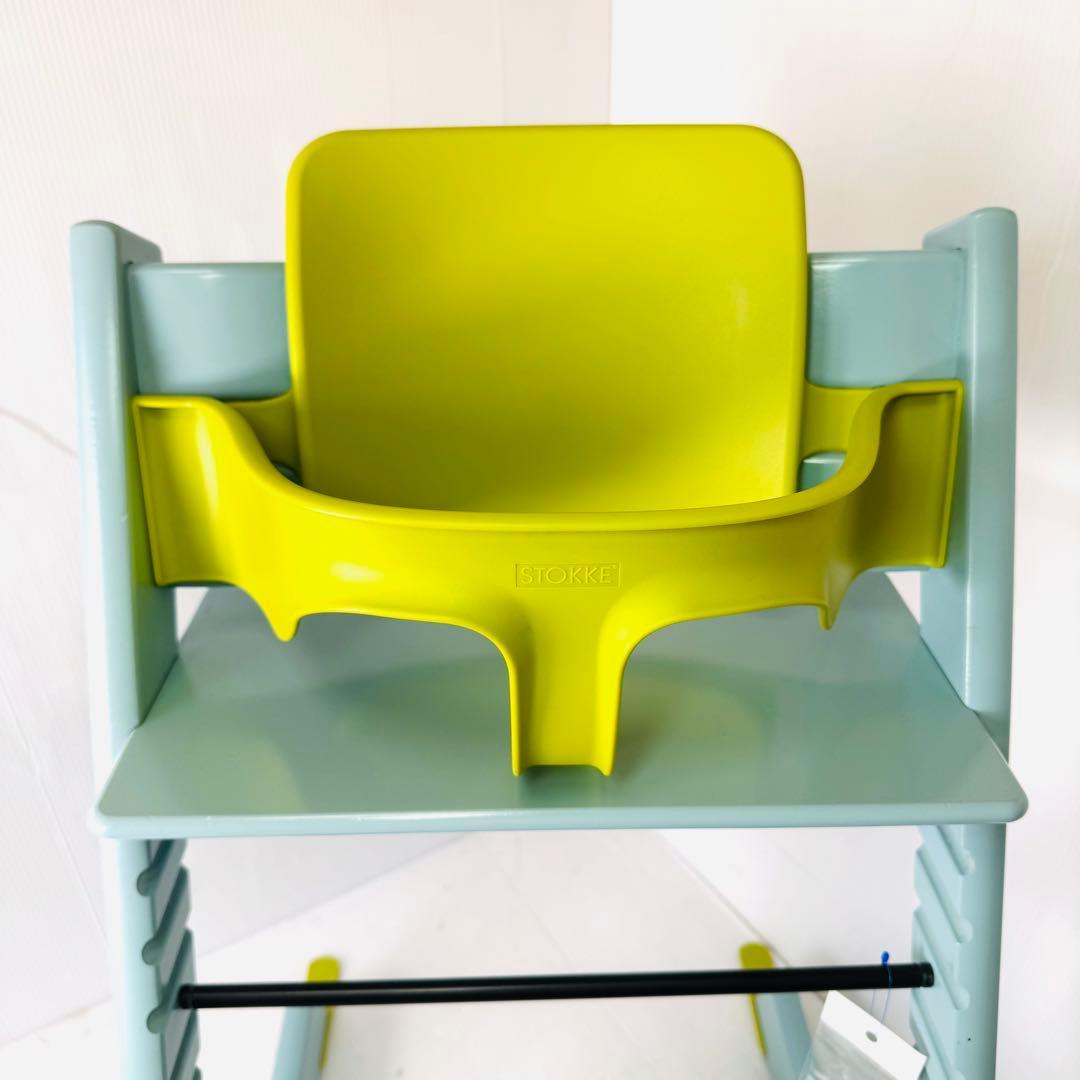 ストッケ　トリップトラップ　ベビーセット アクアブルー 人気カラー