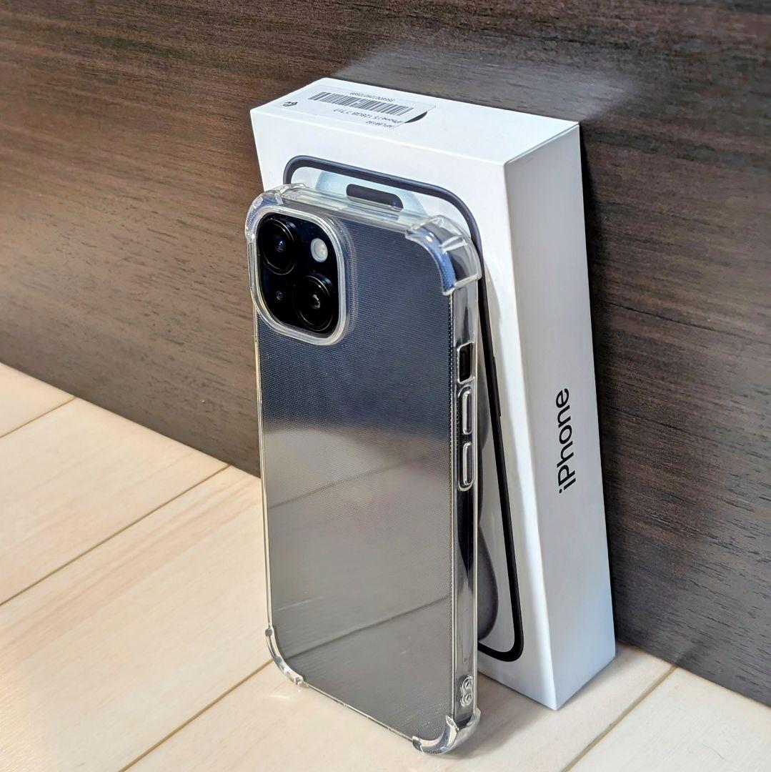 【極美品】早いもの勝ち iPhone15 128GB ブラック SIMフリー